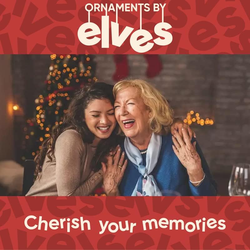 Elves Personalized Grand Piano Ornaments - Blonde Boy Musical Instrument Ornaments for Christmas Tree 2024