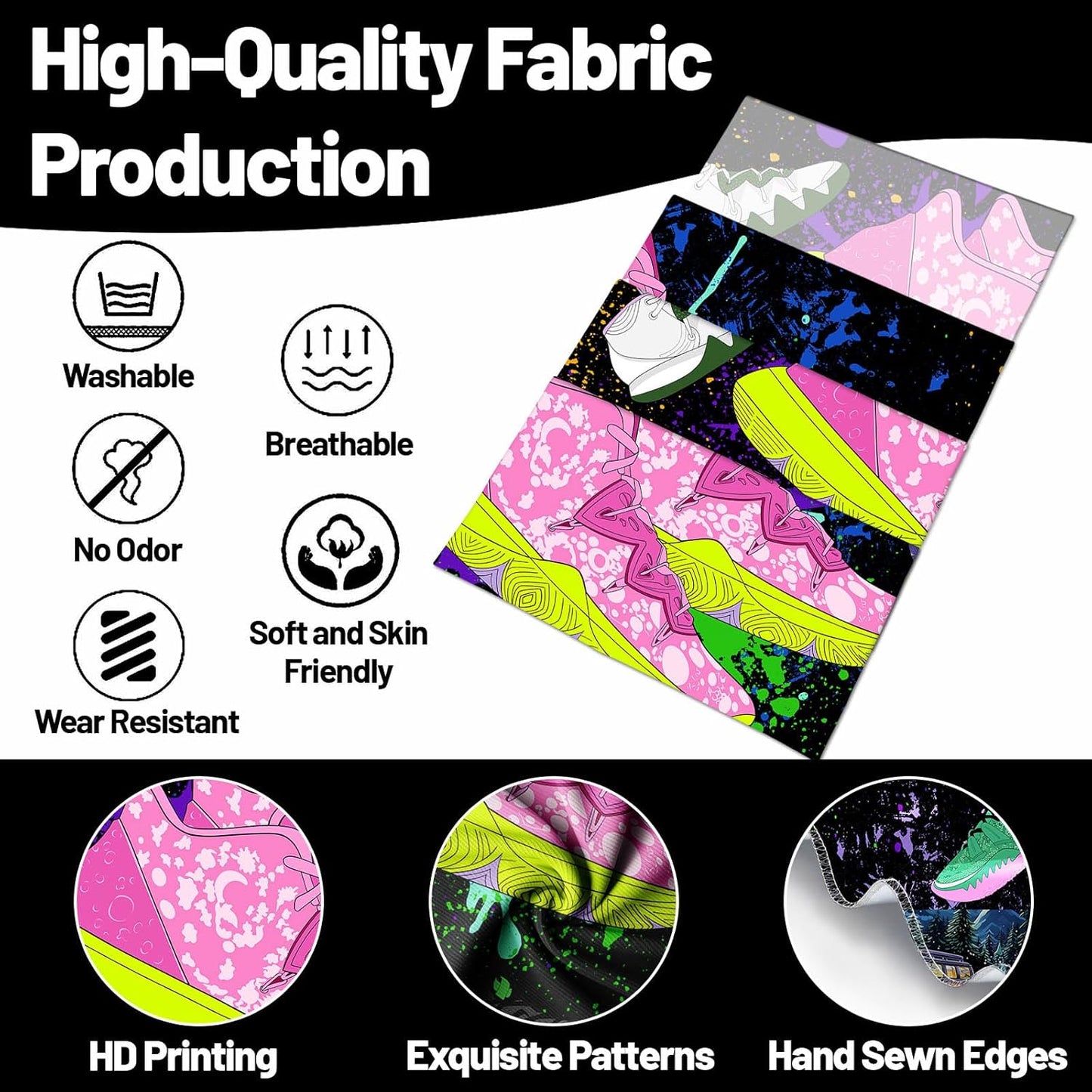 dueeia Sneaker Tapestry Wall Hanging Sneakerhead Ball Party Decorations Basketball Shoes Sports Backdrop for Teen Boys Mens Bedroom Living Room Dorm Wall Decor (59.1"x51.2")