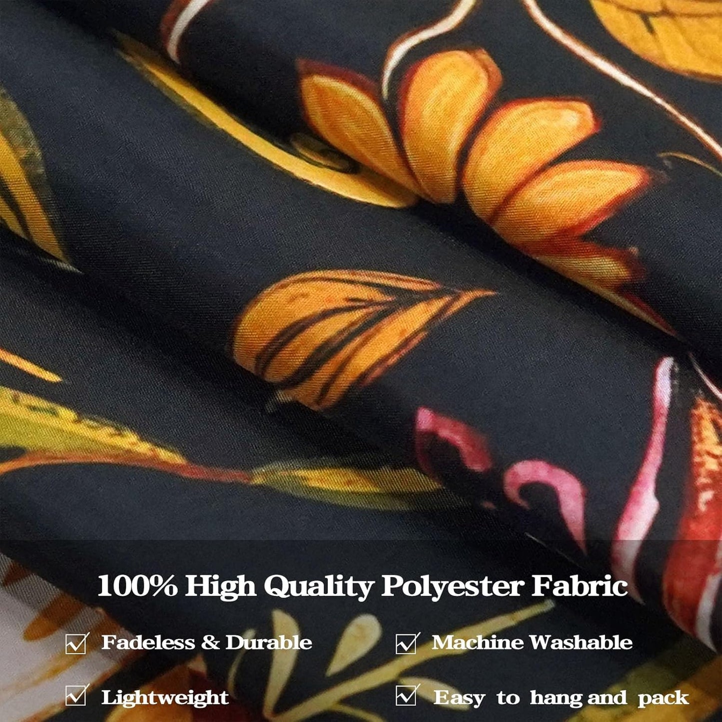 Fowocu Boho Floral Mandala Tapestry for Bedroom Aesthetic Vintage Bohemian Flower Wall Tapestry Black Green Hippie Indian Small Tapestries Wall Hanging for Living Room Dorm Decor 48 x 36 Inch