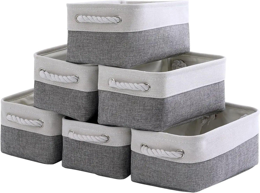 Storage baskets for home organization