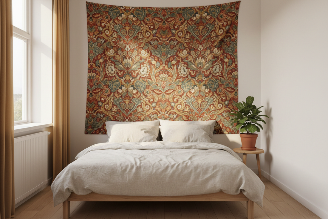 How to Style a Tapestry in a Small Space — Big Impact, Minimal Footprint