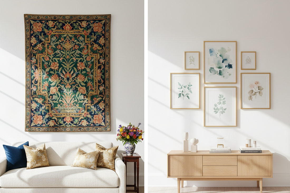 Tapestry vs. Wall Art: Which One Actually Elevates Your Home?