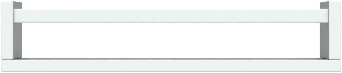 Forbena Floating Nursery Book Shelves for Wall Set of 4, White Wall Bookshelf for Kids Room, Small Wood Book Shelf Bookshelves for Baby Teen Boys Girls Bedoom Bathroom Toy and Decor Storage