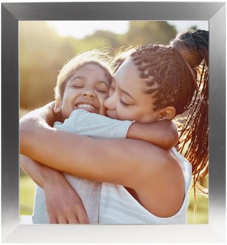 Custom Canvas Prints with Your Photos – Personalized Picture To Canvas Wall Art, Perfect for Home Decor, Gifts & Keepsakes, Ready to Hang (12" L x 12" W x .75”D, Metallic Silver)