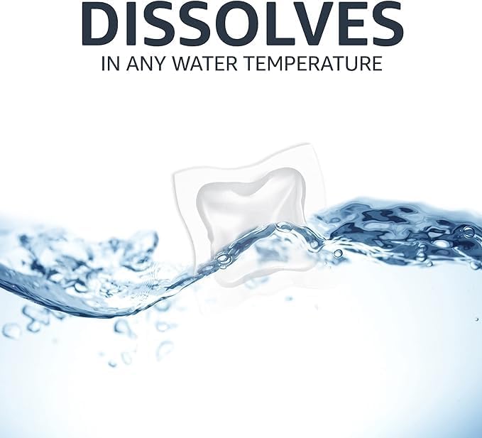 Amazon Basics Laundry Detergent Pacs, Hypoallergenic, Free & Clear, 120 Count (New Packaging)