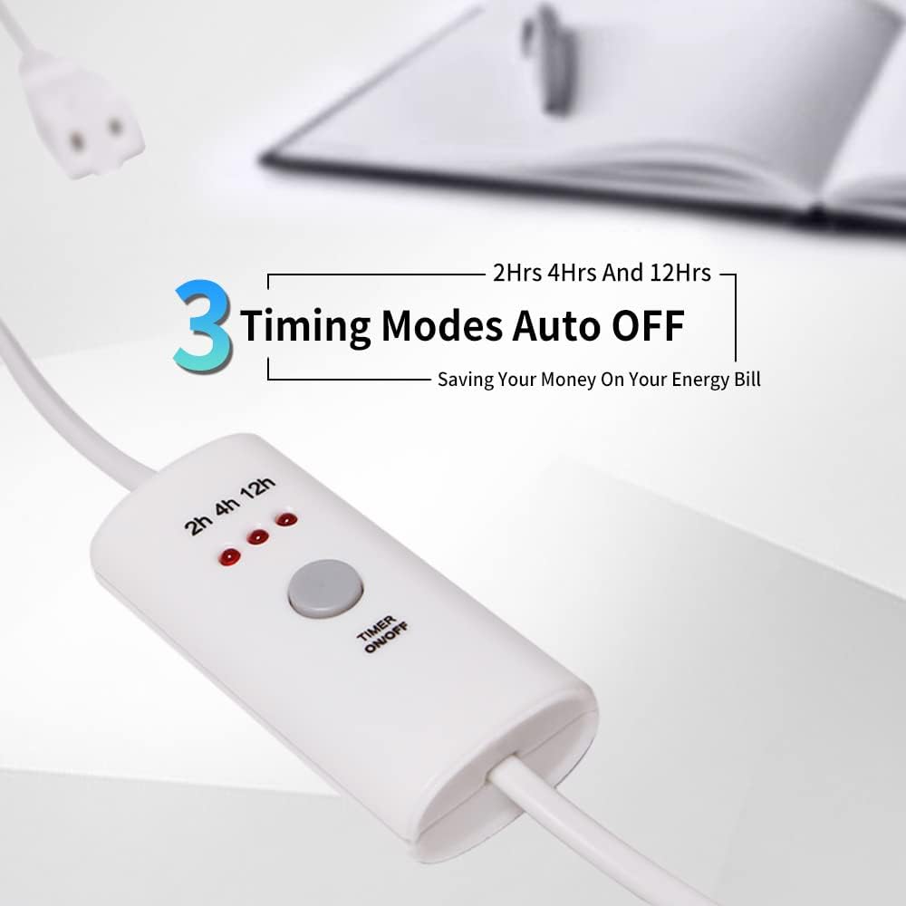 HUNANBAGN Auto Off Timer Lenth 30CM, Remote Controller for Indoor Small Appliances, Electric Oil Melt Warmer Wax Melt Warmer Wax Melter Fragrance Lamp Oil Warmer Burner (Timer30CM 2PACK)