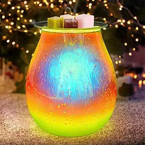 Dicimi Wax melt Heater, Electric Fuel Heater, Glass Wax Heater - for Home, Kitchen, Living Room, Bedroom, SPA (Water Drop)