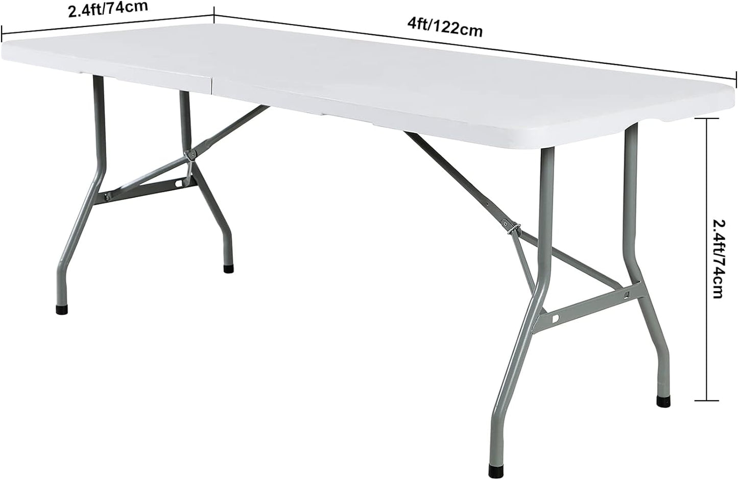 2Pack Spandex Waterproof Table Covers 4ft，Spandex 4ft Waterproof Table Cover for Party,Wedding, Banquet, and Events(Turquoise)