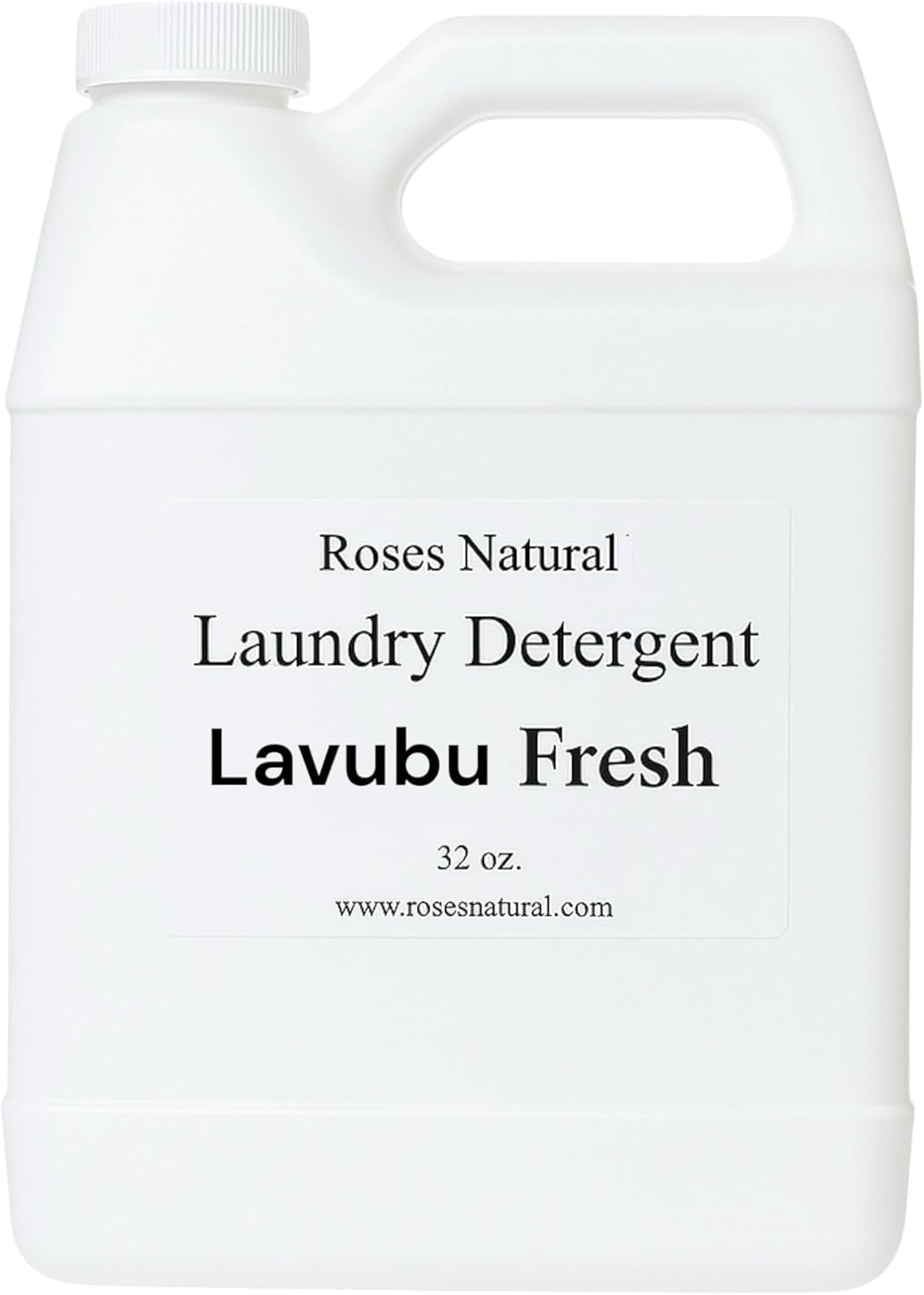 Plant-Based Liquid Laundry Detergent, 32 Fl Oz, Multiple Scents, HE Compatible (Lavubu Fresh)