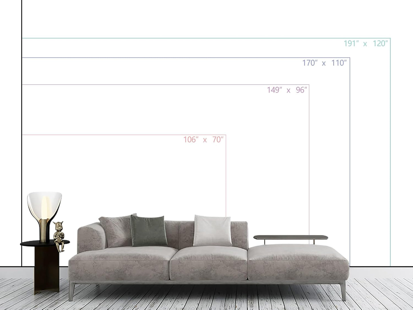 Foggy Black Forest Wallpaper Bedroom Dark Woodland Trees Wall Mural Living Room (Not Peel and Stick)