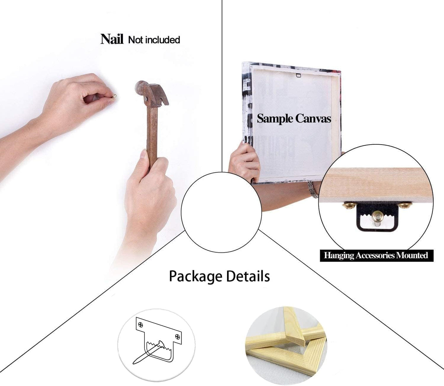 Do It Anyway Canvas Wall Art for Living Room Inspirational Mother Teresa Quote Poster Wall Decor Paintings Wooden Framed Artwork Bedroom Kitchen Home Decoration Ready to Hang[12''W x 18''H]