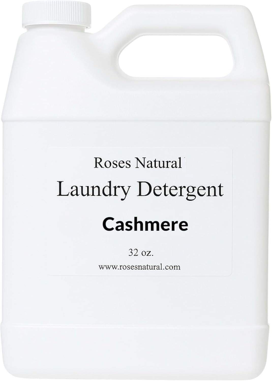 Plant-Based Liquid Laundry Detergent, 32 Fl Oz, Multiple Scents, HE Compatible (Cashmere)