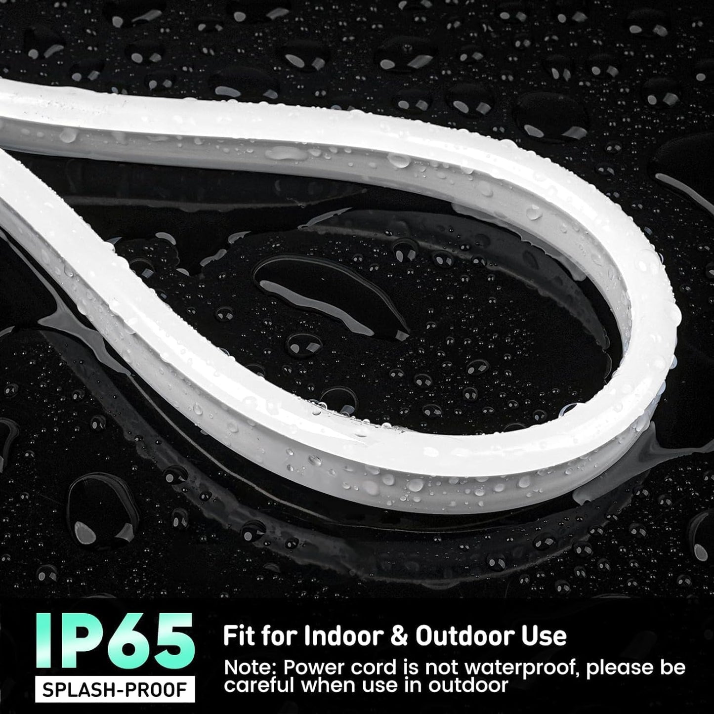 GZBtech RGB LED Neon Rope Lights 100FT/30M, AC 110-120V Waterproof Color Changing LED Rope with Remote Controller, Dimmable Multi Color Neon Rope Lighting for Indoor Outdoor Commercial Use