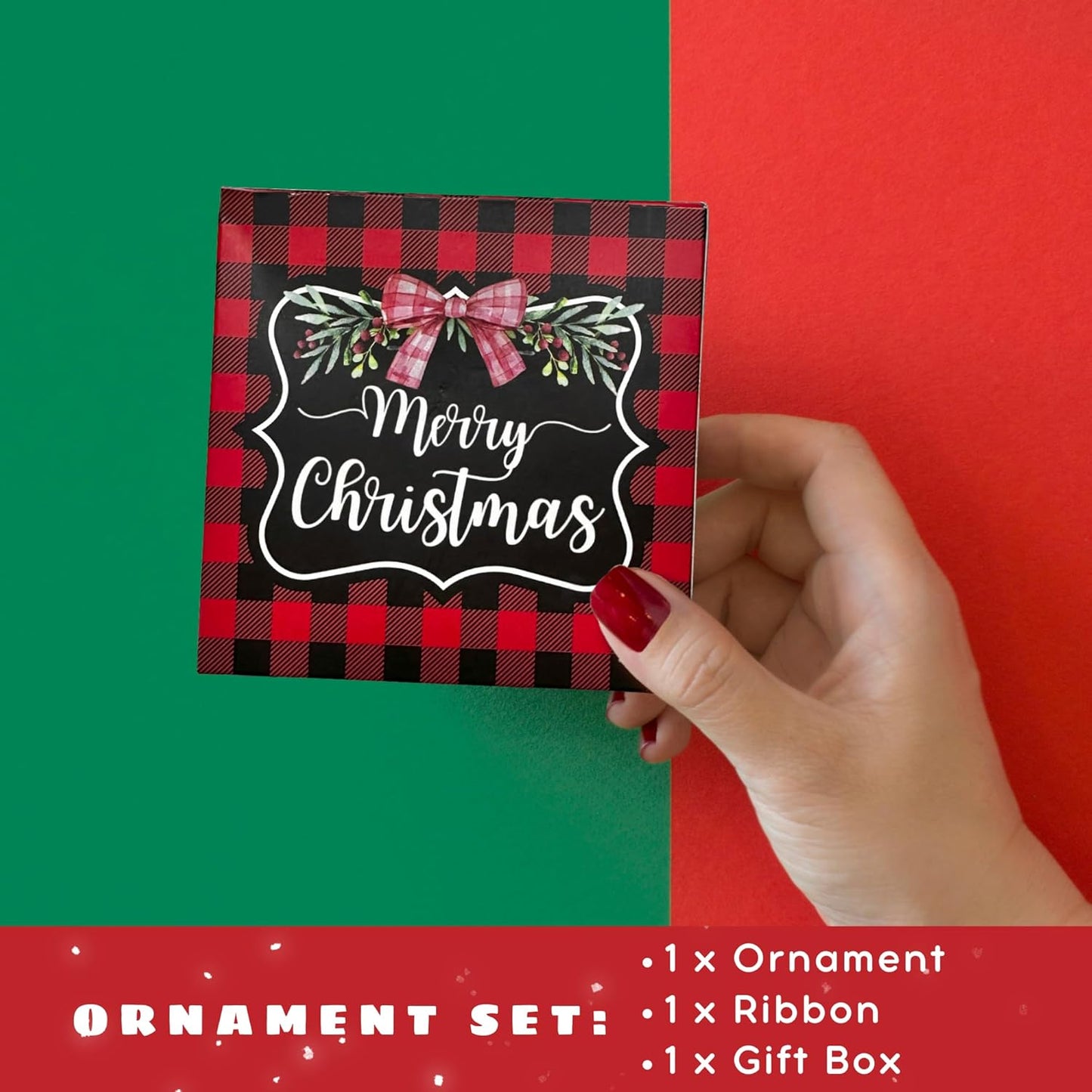 Couple Ornament - Couple Gifts - Gifts for Girlfriend, Boyfriend, Wife, Husband - Anniversary Ornaments for Him, Her - Acrylic Ornament 2024