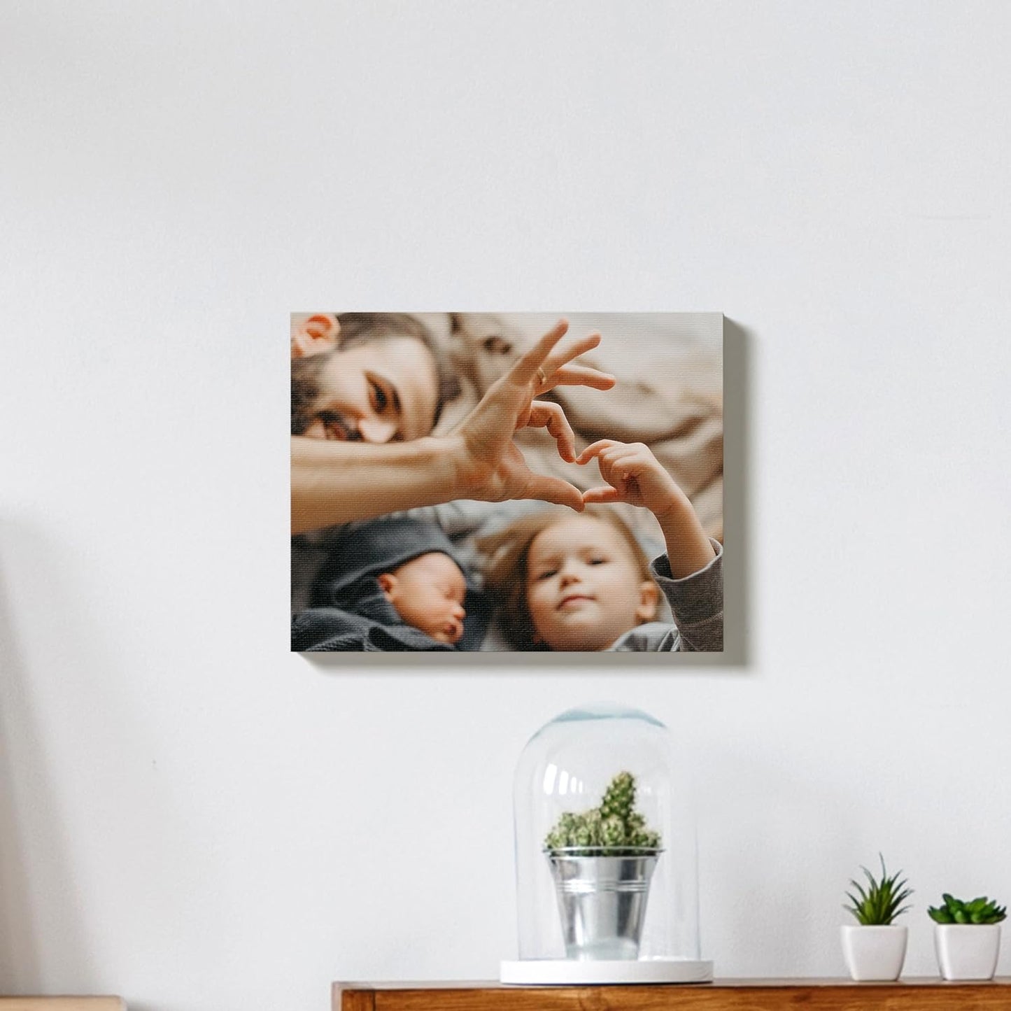 Custom Canvas Prints with Your Photos – Personalized Picture To Canvas Wall Art, Perfect for Home Decor, Gifts & Keepsakes, Ready to Hang (24" L x 36" W x .75”D, Brazillian Barnwood)