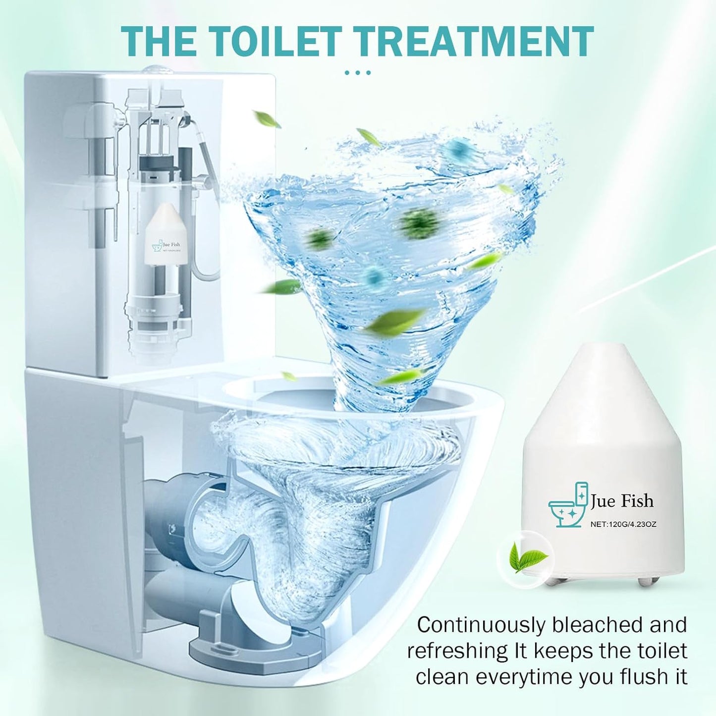 Toilet Cleaner,2025 New Toilets Bowl Cleaning, Long-Lasting Fresh Scent, Automatic Refreshes Toilets, Long-Lasting Bowl Cleaner Fresh Scent