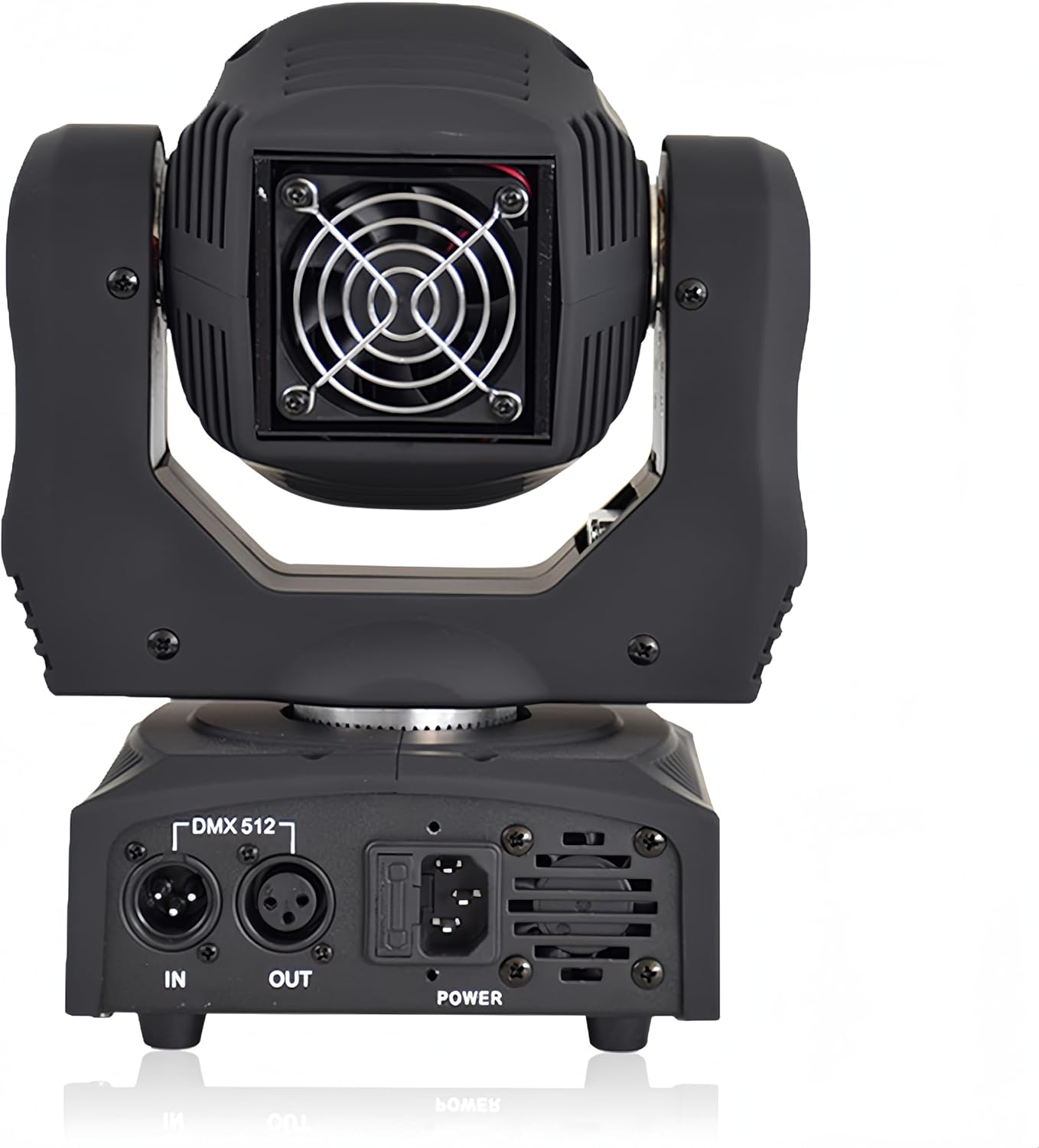 DJCLUB Stage Lights Moving Head Light 7 Gobos 8 Colors 11 Channels 60W Spot Light DMX 512 with Sound Activated for Wedding DJ Party Stage Lighting (LED 60W Moving Head)