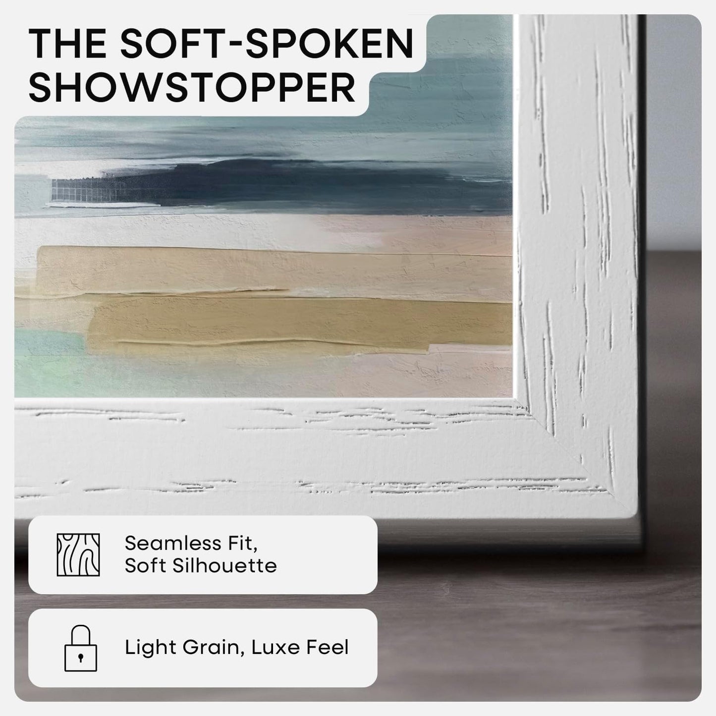 Homeforia 18 x 24 Poster Frame White, High End Oak 18x24 White Wood Picture Frame with Mat 16x20 Photo, 18 x 24 Wooden Frame Matted to 16 x 20, 24x18 Hanging Frames, Tempered Glass, Wall Kit, Set of 1