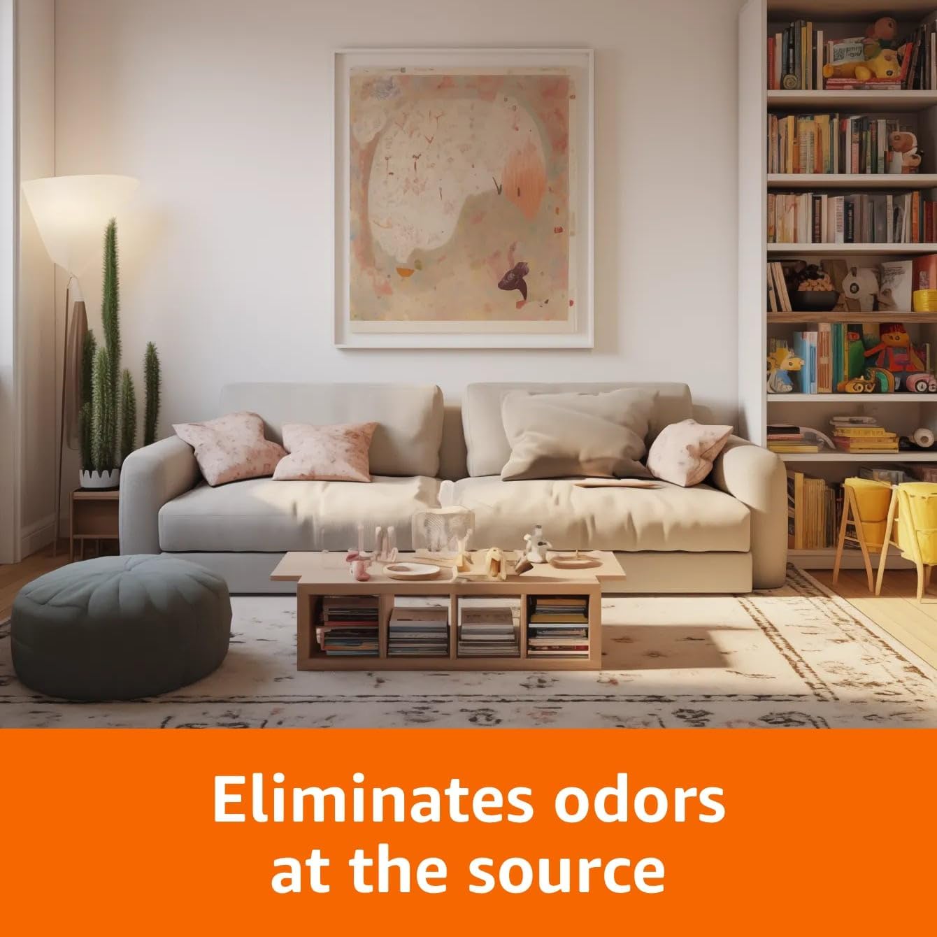 Amazon Basics Pet Stain Remover, Carpet Cleaner, Fresh Scent, 64 fl oz