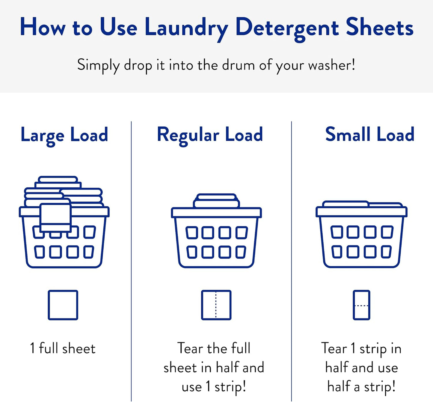 The Clean People Laundry Detergent Sheets - Laundry Soap - Ultra Concentrated, Recyclable Packaging, Stain Fighting - Sweet Petals & Vanilla, 32 Pack