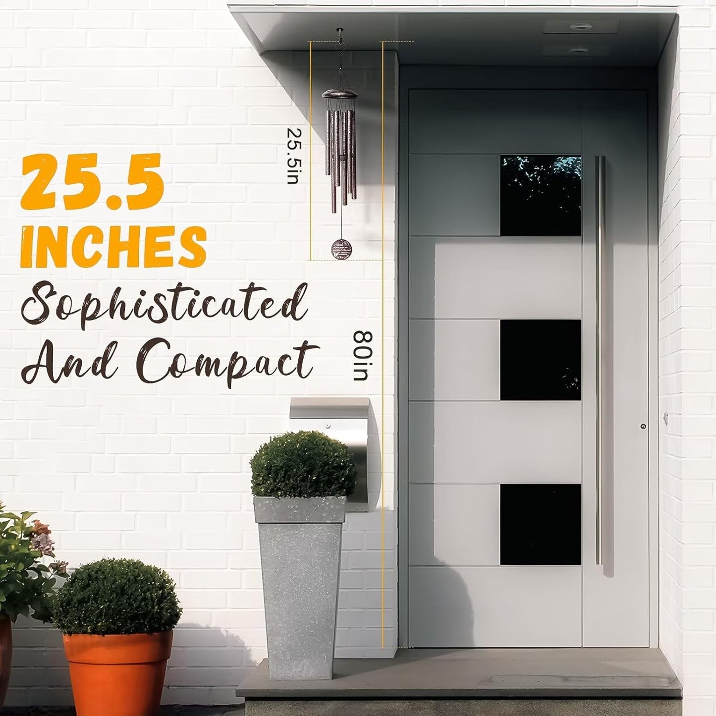 Gifts for Aunt, 25''Wind Chimes, Birthday Gifts for Aunt from Nephew Niece, Best Aunts Ever Gift for Women,Thanksgiving,Christmas Day Gift Ideas for Love Rreminder.