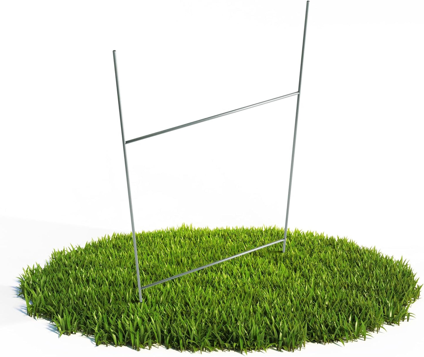 100 Pack 10"x24" H-Frame Yard Sign Stakes – Heavy Duty 9-Gauge Galvanized Steel Stakes for Corrugated Plastic Signs, Ideal for Election Campaigns, and Outdoor Advertising - Easy Installation