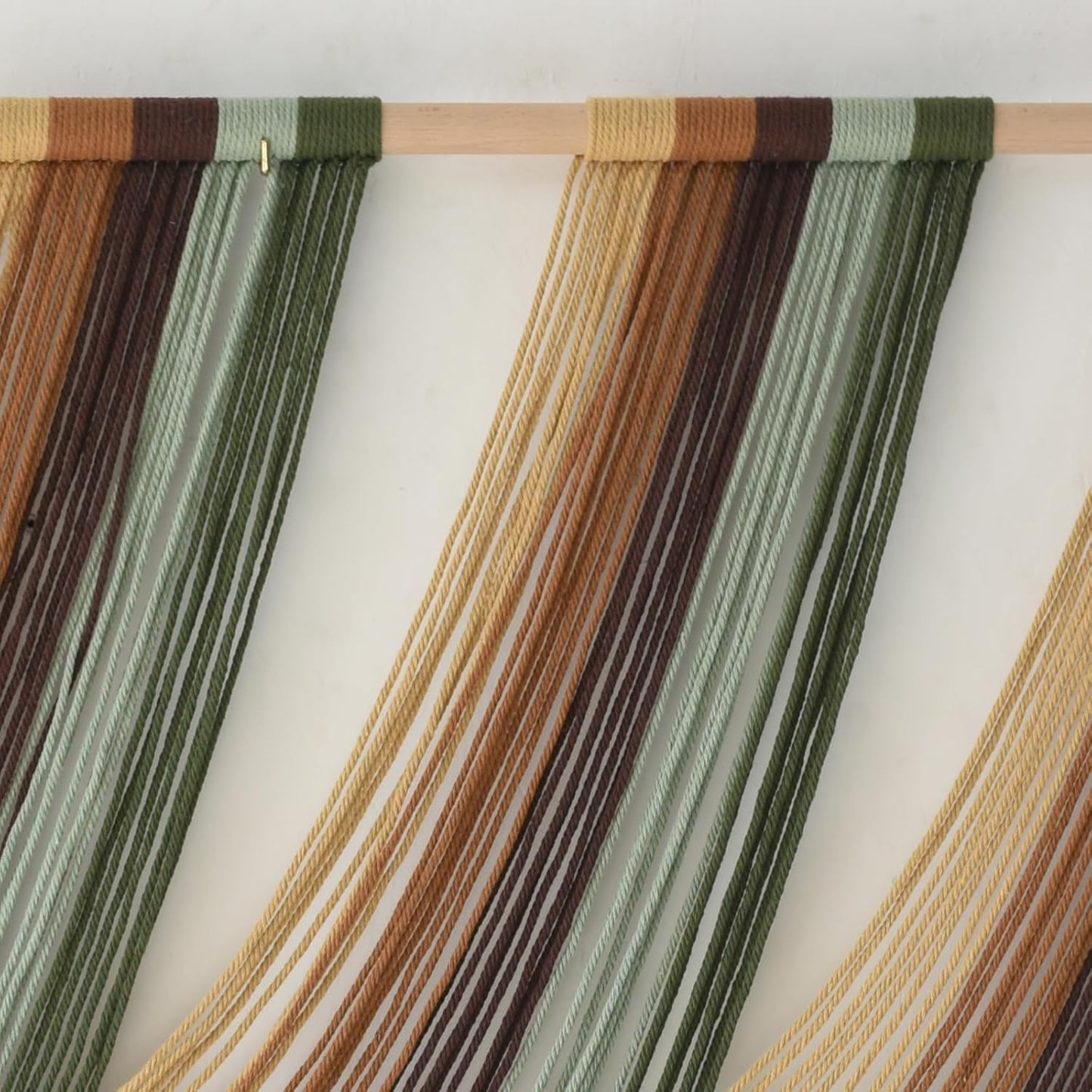 Flber Macrame Wall Hanging Boho Wall Decor Yarn Wall Art Tapestry Bedroom Living Room Nursery Apartment Home Decor 57" W x 31" L