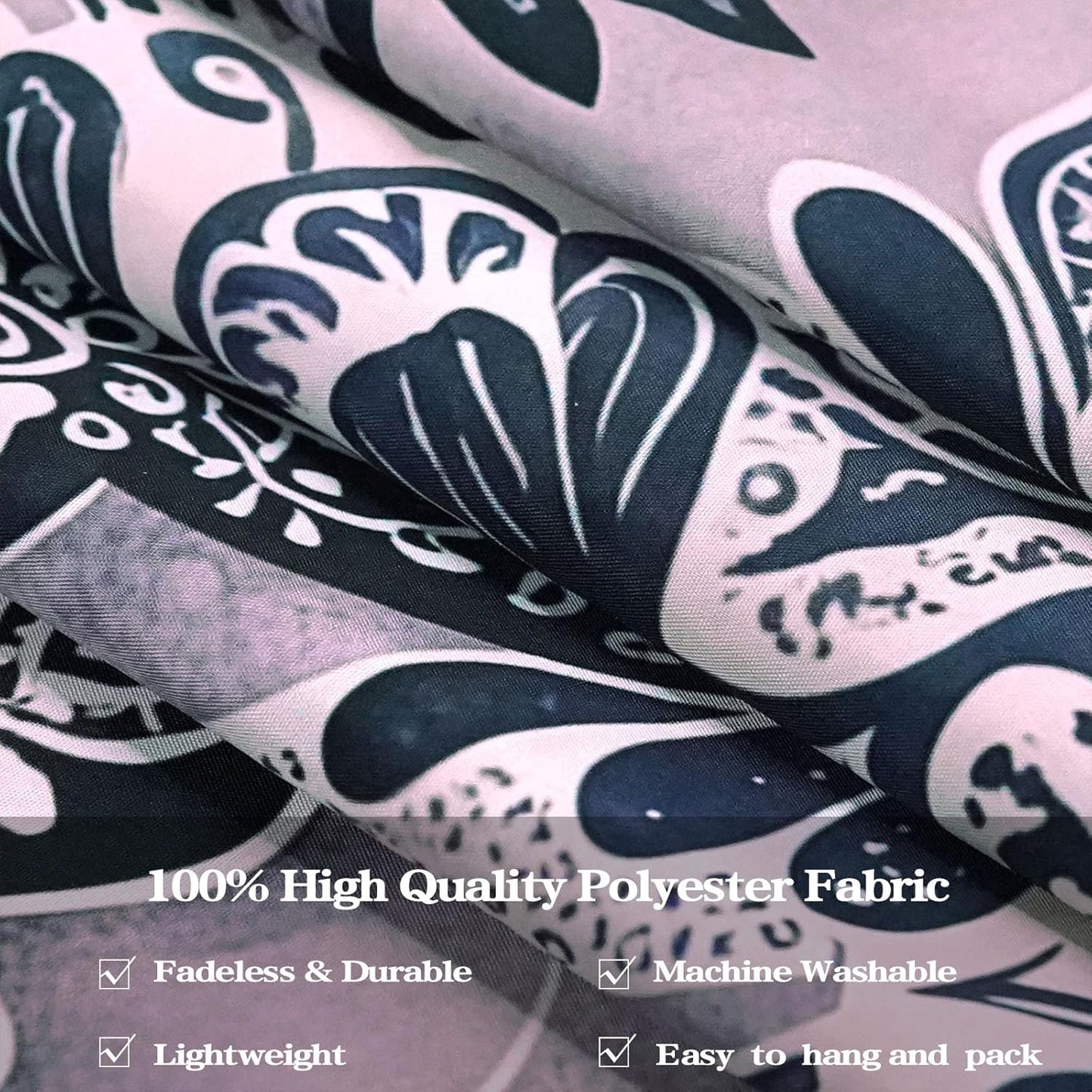 Fowocu Boho Floral Mandala Tapestry Wall Hanging Grey Bohemian Flower Medallion Tapestry Aesthetic Gray Black Hippie Indian Small Tapestries for Bedroom Living Room Dorm Decor 40 x 30 Inch