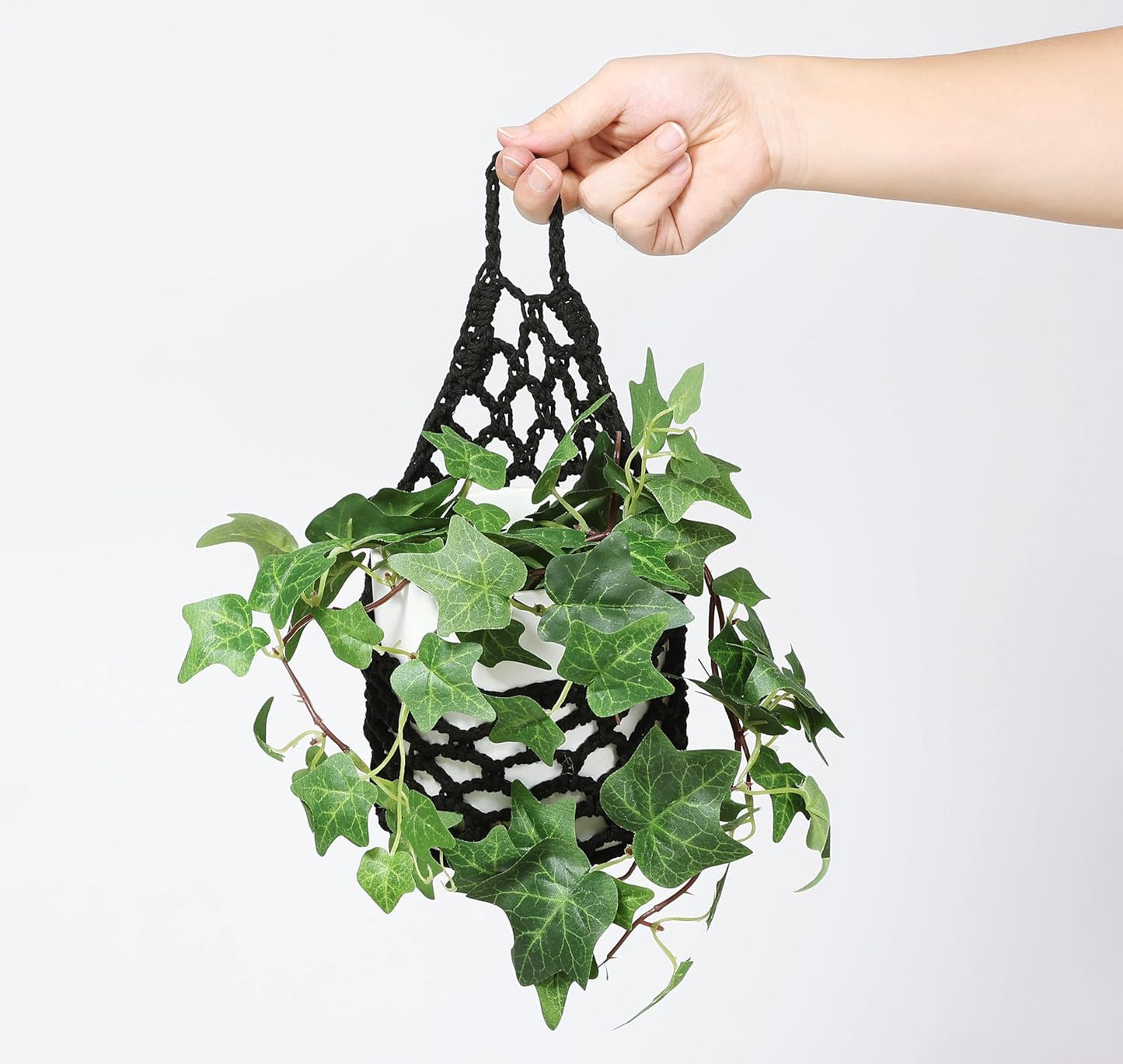 2PK Wall Planters for Indoor Plants, Macrame Plant Hanger | Wall Planter, Plant Hanger, Hanging Planter (2PK, for 6 inch Pot)