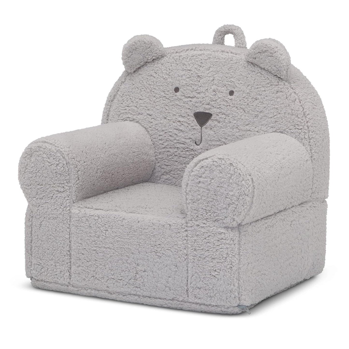 GAP babyGap Sherpa Bear Chair - Greenguard Gold Certified, Grey