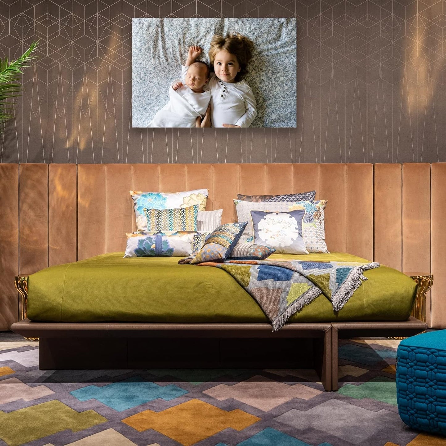 Custom Canvas Prints with Your Photos Custom Wall Art Personalized Canvas Pictures for Pet/Family Gifts for Mom/Men/Women (12'' W x 18'' H)