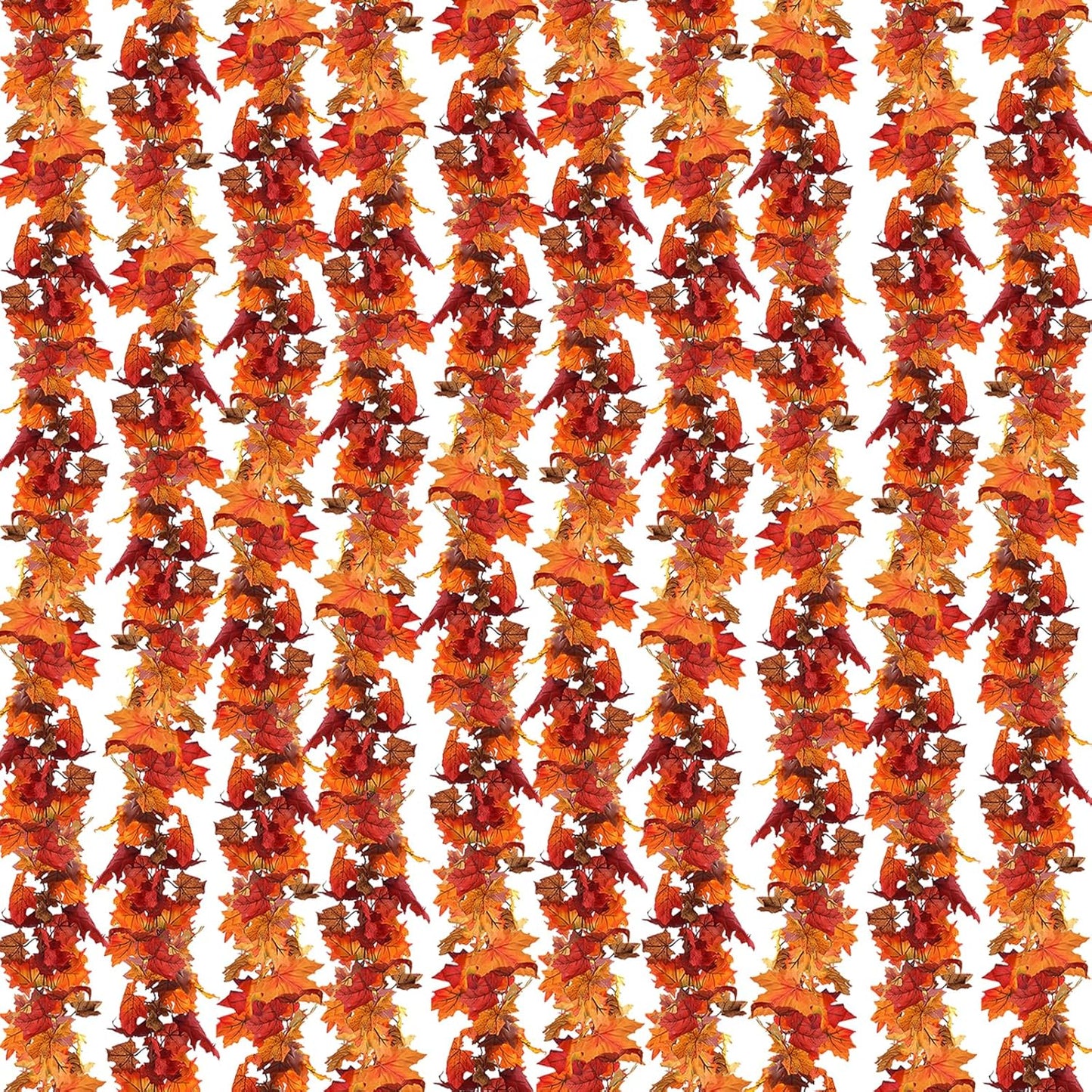 CQURE 40 Pack Fall Leaf Garland, Total 236Ft Artificial Fall Vines Autumn Garland Fall Maple Leaves Thanksgiving Decor for Home Wedding Fireplace Party